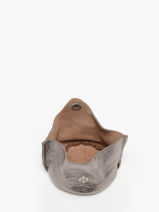 Portemonnee Vintage Leder Paul marius Grijs vintage ESCARCEL-vue-porte