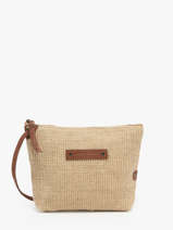 Cross Body Tas Over The Rainbow Raphia Le voyage en panier Beige over the rainbow PM457