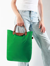 Longchamp Le pliage original Handtas Groen-vue-porte