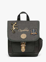 Rugzak 1 Compartiment Cameleon Grijs vintage urban SD30