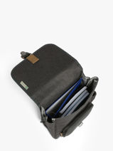 Rugzak 1 Compartiment Cameleon Grijs vintage urban SD30-vue-porte