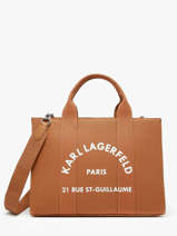 Handtas Rsg Katoen Karl lagerfeld Bruin rsg A1W50010