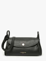 Cross Body Tas Accordeon Double Leder Lancaster Zwart accordeon double 88