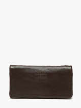 Portefeuille Cow Leder Basilic pepper Bruin cow BCOW96