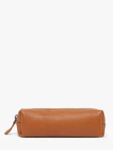 Etui Leder Milano Bruin caviar CA22116