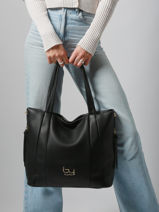 Schoudertas Libra By byblos Zwart libra BS34B04-vue-porte