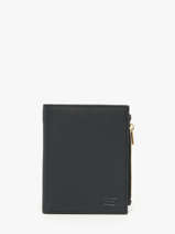 Portefeuille Caviar Leder Crinkles Blauw caviar 14269