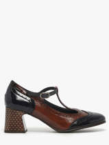 Derby Veterschoenen Met Hak Dacy Uit Leder Dorking Veelkleurig women D9618