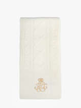 Sjaal Lauren ralph lauren Beige textile 54P04467