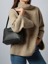 Schoudertas Maya Hexagona Beige maya 2120205-vue-porte