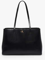 Schoudertas Hardware Monogram Calvin klein jeans Zwart hardware monogram 4F3442G