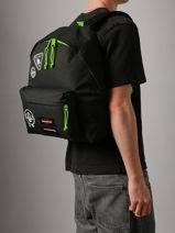 Rugzak 1 Compartiment Eastpak Zwart eastpak x ghostbusters K620GHO-vue-porte