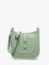 Cross Body Tas Caviar Leder Milano Groen caviar CA25067