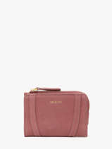 Portefeuille Leder Vintage Nat et nin Roze vintage ROZA