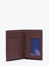 Portefeuille Charles Leder Le tanneur Bruin charles TCHA3311-vue-porte