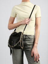 Cross Body Tas Pg2 Mila louise Zwart pg2 23056PG2-vue-porte