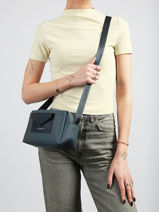 Cross Body Tas Maya Double Kba Lancaster Blauw maya double kba 106-vue-porte