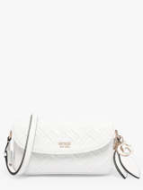 Cross Body Tas Sally Polyurethaan Guess Wit sally QG992121