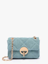 Cross Body Tas Moon Linnen Vanessa bruno Blauw moon 70V40326