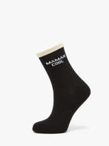 Sokken Pieces Zwart socks women 17168185
