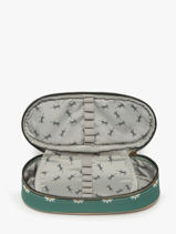 Pennenzak 1 Compartiment Vintage Fantasy Cameleon Groen vintage fantasy PBVGPLUM-vue-porte