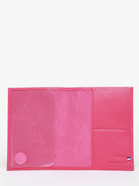 Paspoorthoes Madras Leder Etrier Roze madras EMAD025 ander zicht 1