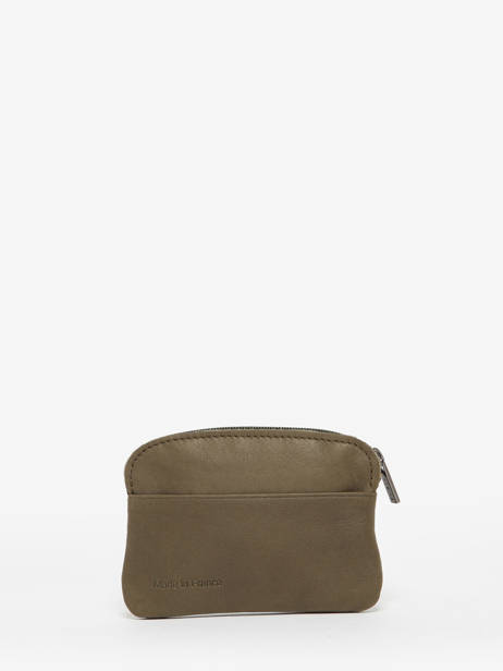 Portemonnee Oil Leder Etrier Groen oil EOIL339 ander zicht 2