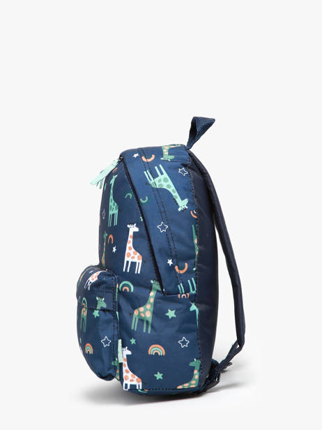 Mini Rugzak Pret Blauw think happy thoughts 4154 ander zicht 2