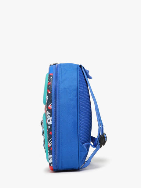 Mini Rugzak Miniprix Blauw animal 88 ander zicht 2