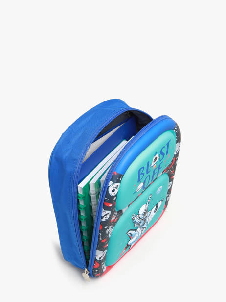 Mini Rugzak Miniprix Blauw animal 88 ander zicht 3