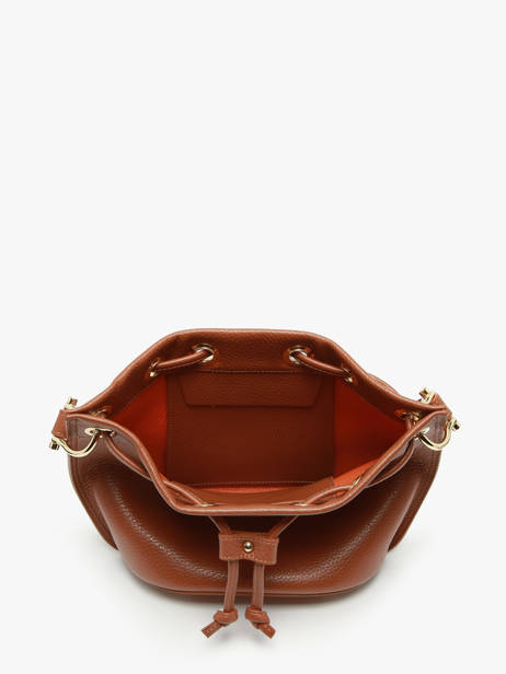 Bucket Bag Alba Double Leder Lancaster Bruin alba double 80 ander zicht 3