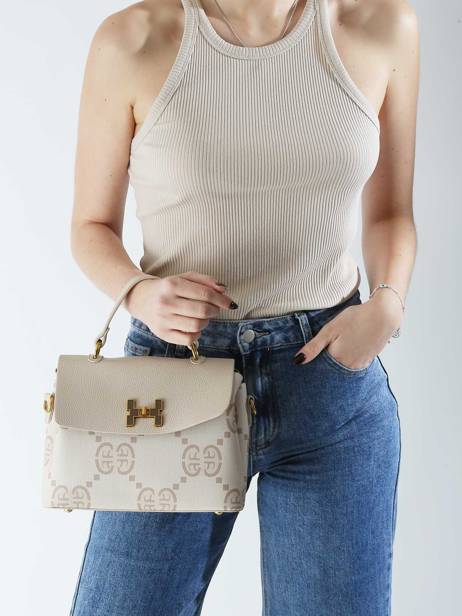 Handtas Signed Miniprix Beige signed 1 ander zicht 1