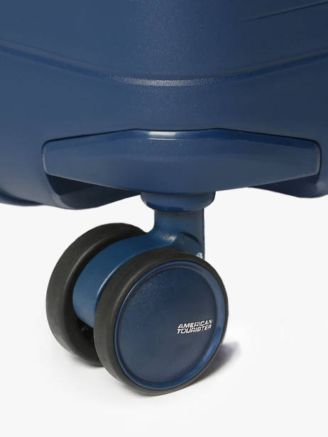 Uitbreidbare Harde Reiskoffer Fastforward American tourister Blauw fastforward 155261 ander zicht 2