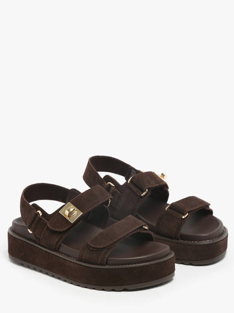 Sandalen Bigmona Uit Leder Steve madden Bruin accessoires 11003034 ander zicht 1
