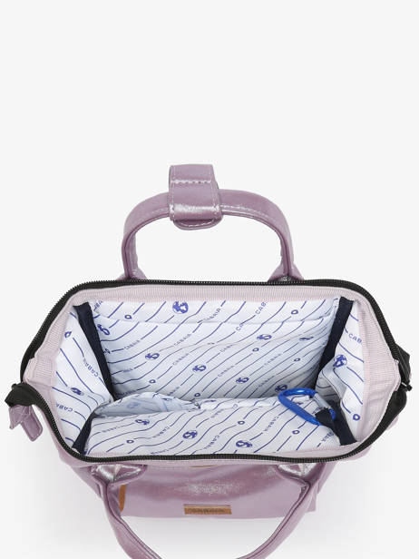 Rugzak 1 Compartiment Cabaia Violet adventurer XS ander zicht 2