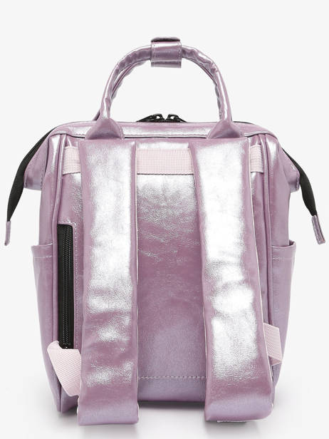 Rugzak 1 Compartiment Cabaia Violet adventurer XS ander zicht 3