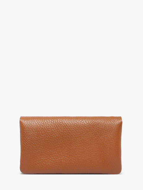 Portemonnee Leder Milano Bruin caviar CA23113 ander zicht 2