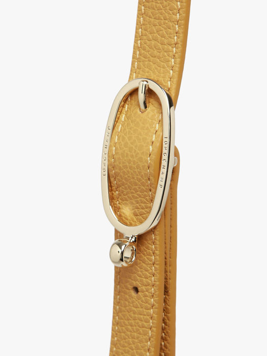 Longchamp Le foulonné Cross bodytas Geel