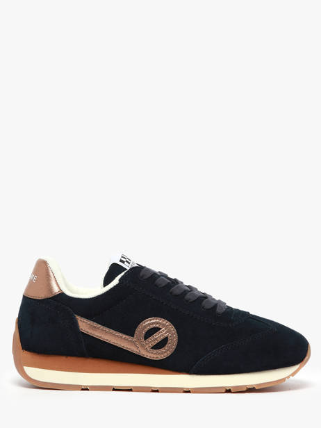 Sneakers City Run Jogger Uit Leder No name Blauw accessoires HRVS04B9