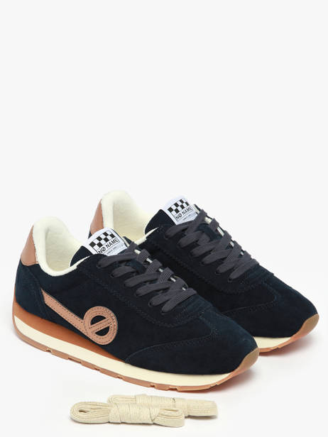 Sneakers City Run Jogger Uit Leder No name Blauw accessoires HRVS04B9 ander zicht 1