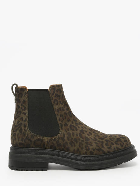 Bootschoenen Uit Leder Aliwell Groen accessoires A0631