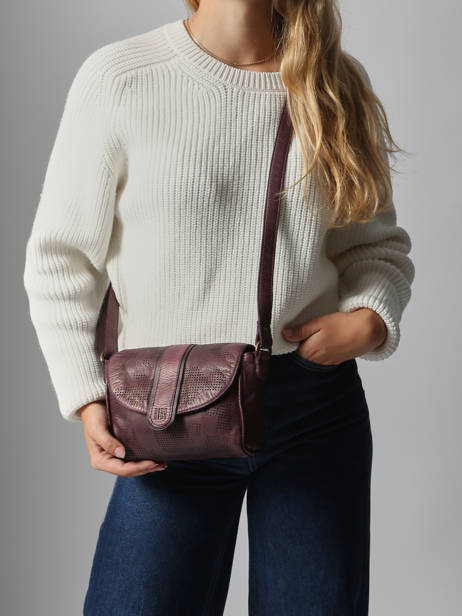 Cross Body Tas Heritage Leder Biba Rood heritage KAY1L ander zicht 1