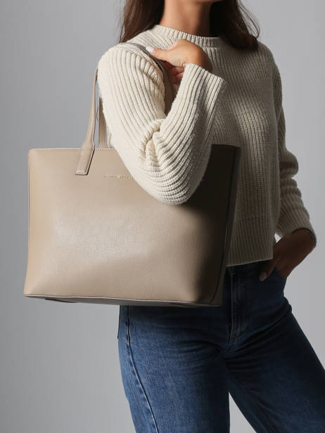 Schoudertas Th Logotape Polyurethaan Tommy hilfiger Bruin th logotape AW17449 ander zicht 1