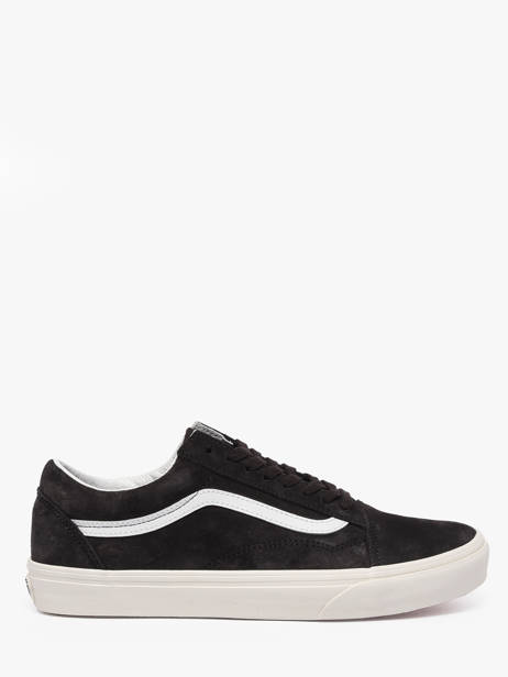 Sneakers Old Skool Uit Leder Vans Zwart men D7ZY7U1