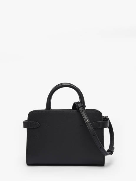 Cross Body Tas Emily Leder Le tanneur Zwart emily TEMI1630 ander zicht 4