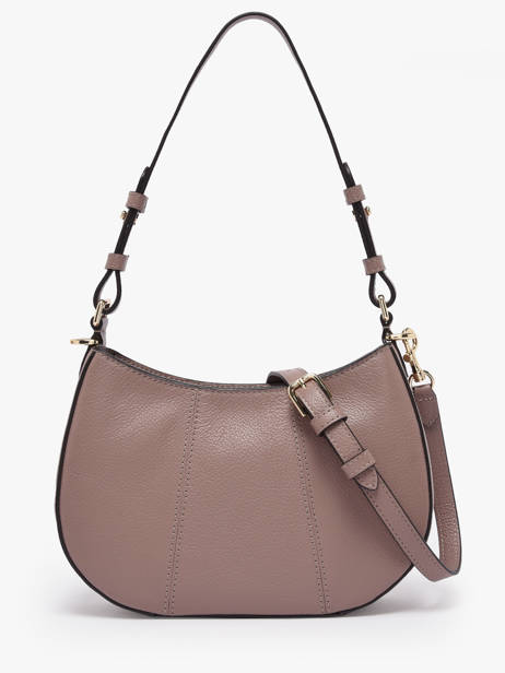 Cross Body Tas Juliette Leder Le tanneur Roze juliette TJET1050 ander zicht 4