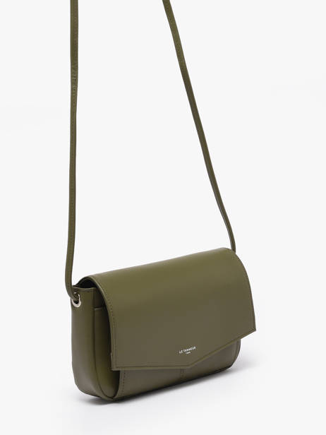 Cross Body Tas Charlotte Leder Le tanneur Groen charlotte TOTT3C01 ander zicht 1