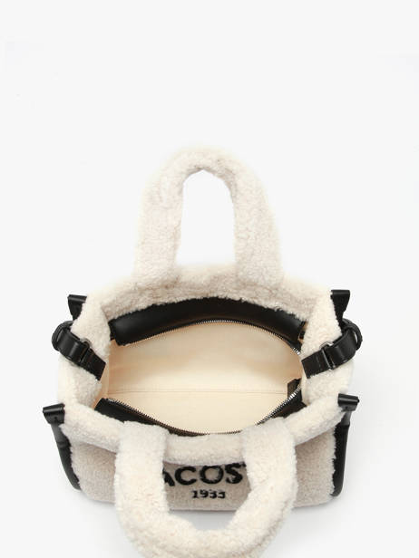 Handtas Heritage Lacoste Beige heritage NF5116HX ander zicht 4