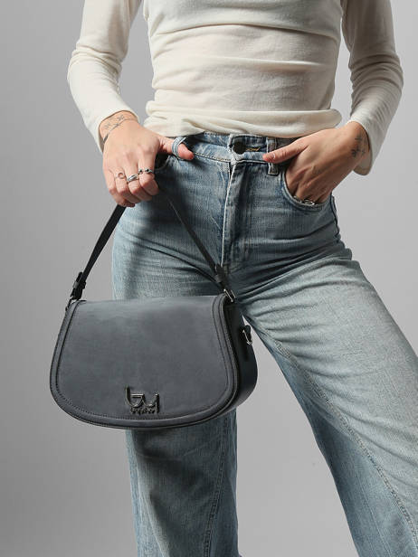 Cross Body Tas Karola By byblos Grijs karola BS71B01 ander zicht 1