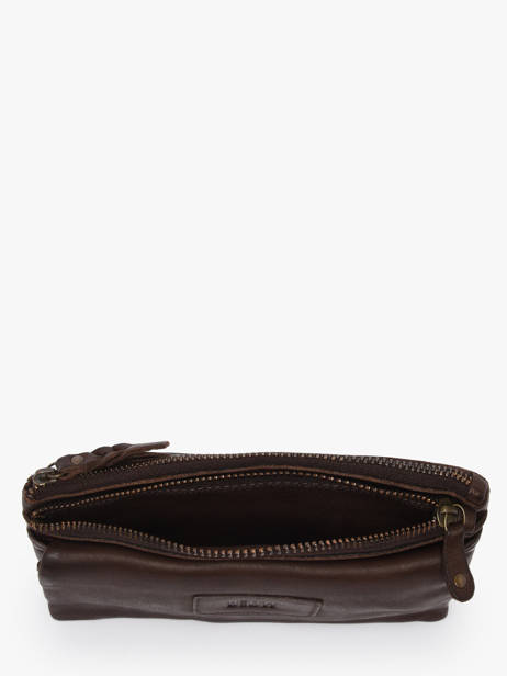 Portefeuille Leder Biba Bruin heritage BT34 ander zicht 2